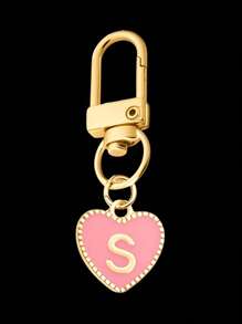 26er Buchstaben Buchstaben Schlüsselanhänger, rundkuppelförmig, zweiseitig, aus Legierung | Initiale A-Z, goldfarbenes Taschen- & Accessoire-Anhänger | Vielseitiger Karabinerverschluss Schlüsselring für Dekoration | Einzigartiges Schreibwaren, Rucksack & Kopfhörer-Taschenverschluss | Ideales Geschenk zum Geburtstag & Lernhilfe zu Halloween