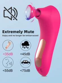 Vibrador de succión clitoriana, estimulación del punto clitoriano, juguete sexual de succión sexy, pequeño aspirador clitoriano, vibrador de succión oral para mujeres adultas, sexual erótico, con 7 frecuencias