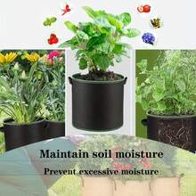 30/50/65/100 Galones, Bolsas de cultivo de tela no tejida resistente - 30 Galones (113L) a 100 Galones (378L), Adecuado tanto para jardinería interior como exterior, Ideal para plantas, flores, verduras y árboles, Ligero y duradero, Cumple con todas las necesidades de jardinería