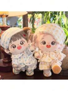 Bubula Doll Hanging Clothes, Sitting Posture Sleepwear Series, Sitting Party Doll Outfit, Gen 1 & 2 Wearable (Outfit Only, Random Color Of Small Accessories On Outfit, Caution For Sensitive Buyers!)