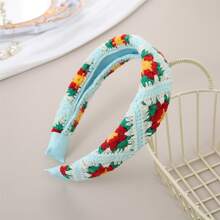 1 件休闲编织弹性头带，适合所有季节 - 彩色 - 查看 11