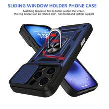 坚固的军用级手机壳，带隐藏支架，兼容 Apple 11/12/13/14/15/16 Pro Max、Galaxy S22/23/24/25+、A04/A05/A14/A15/A24/A25/A34/A54、S56/A36/A26 防水防震防摔防刮