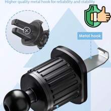 Universal Air Vent Mobile Phone Holder In Car Stand Cradle Mount - Random Color - View 3