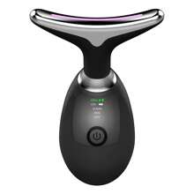 LED Micro-Current Massager Handset Firming Wrinkle Removal Device For Neck Face Skin Care Tightens And Lifts