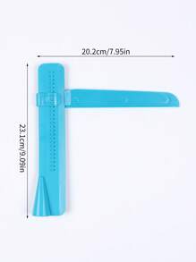 1pc Plastic Cake Spatula/Scraper Baking Tool
