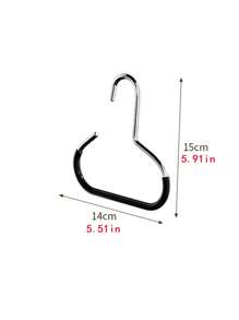 3pcs Creative Circular Hanger, Non-Slip Multi-Functional Home Storage Organizer For Hats, Scarves And Belts, Space-Saving Minimalist Design, Suitable For Easter, Organizing And Storage