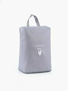 1 pièce Sac de rangement pour chaussures personnalisé avec broderie, sac de voyage portable grande capacité pour chaussures, organiseur de chaussures pour voyage d'affaires et vacances, couvre-chaussures de sport et de pantoufles, sac à chaussures imperméable, anti-poussière et anti-humidité, sac à chaussures dédié au fitness et aux voyages, convient pour un usage quotidien, cadeau pour la famille, les amis, la mère, le père, convient pour la fête des mères, la fête des pères, la Saint-Valentin, la fête des infirmières, Noël, cadeau d'anniversaire personnalisé