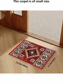 European-Style Retro Large-Area Carpet, Suitable For Bedroom Living Room Office Entry Mat, Soundproof Non-Slip Easy To Take Care Of Machine-Washable Room Decoration Home Rug Gifts Birthday Graduation