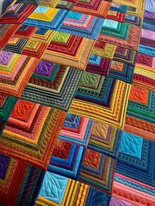 50pcs 12 X 12 Inch Multicolor Cotton Fabric Bundle Squares For Quilting Sewing, Precut Fabric Squares For Craft Patchwork - Solid 12" X 12" - View 4