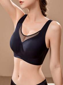 Sujetador minimizador invisible y sin costuras cómodo de una sola pieza para mujeres, con elevación y soporte, de estilo delgado, adecuado para busto grande y pequeño
