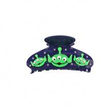 Disney Die Haaraccessoires der dreiäugigen Männer aus Disney's *Toy Story*, inklusive der diamantenbesetzten Haarkrallen und der dreidimensionalen Haarclip-Accessoires, sind multifunktionale Haarornamente. Sie können das Haar fest greifen und sind aus hochwertigen Materialien gefertigt. Sie sind außergewöhnliche Geschenke für Freunde. Sommer