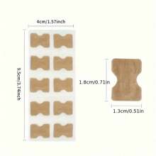 10/30/50 Built-In Toenail Pads, Glueless Nail Patches, Non-Woven Toenail Patches For Growing Toes, Foot Care And Nail Care