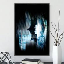 WB 1/15PCS DC Batman The Dark Knight Poster Movie Figures Home Decoration Painting Wall Art Bedroom Cartoons Decor Wallpaper Wall Bedroom Decoration - Frameless