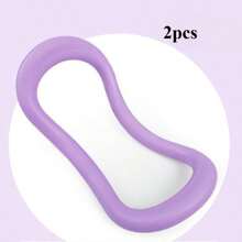 2pcs Gym Yoga Stretch Ring Open Shoulder Magic Circle Pilates Exercise Ring Back Stretcher Assistance Fitness Equipment