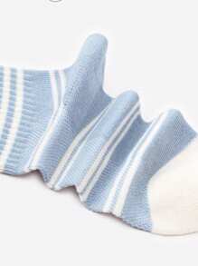 5 Pairs Of Spring And Summer Mesh Socks For Girls Aged 4-16, Breathable, Soft, Student Socks, Sports Socks