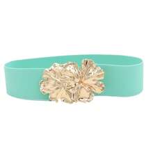 1 stuk Boheemse bloemenriemen voor dames, modieuze brede elastische tailleband voor dames, meisjesjurk, bruiloft, feest, vintage cinch, elastische riemen voor jurken, kledingaccessoires, goud, rood, blauw, luipaard, zwart, groen, paars, oranje, roze, wit, riem voor dames, zomer, school