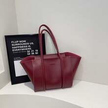 Minimalist Vintage Underarm Bag, Large Capacity Mother-Daughter Tote Perfect For Daily Commute, Premium Materials, Lightweight Durability, And Classic Style