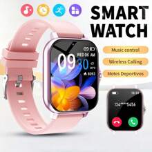 LOMAXFR Smart Watch, Wireless Calling /Dial, Multi -Sport Mode, Calling Reminder And Rejection,Information Reminder,SMS Reminder,Holiday Gifts, Birthday Gifts