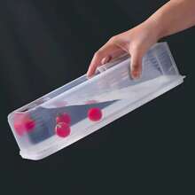 Set de 4 recipientes sellados transparentes para almacenamiento de alimentos en la cocina y el refrigerador, incluyendo cajas para fideos y tanques para granos