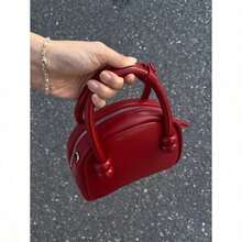 Small Handbag New Style High Quality Simple Cute Shoulder Bag Red Wedding Bag - Red - View 8