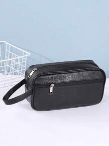 Borsa per articoli da toeletta per il viaggio di lavoro, impermeabile, per conservare i prodotti da viaggio, borsa cosmetica portatile. Borsa per il polso in PVC di colore uniforme alla moda, portamonete. Regali per Natale, Ringraziamento, San Valentino, portafogli, borse, adesivi per borse. Borsa da spiaggia estiva, borse, accessori per il ritorno a scuola, regali di San Valentino. Borsa sportiva da uomo, portadocumenti, clutch. Borsa per il make-up primaverile