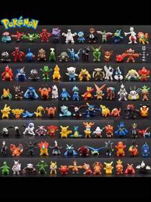 pokemon 10/6/20/144pcs Pcs Pokemon, Abstract Doll Ornaments, Suitable For Placing On Desks, Dining Tables, Bedside Tables, Etc., Birthday Gift Toys, Pikachu, Handmade Sets, Ideal Gifts For Enthusiasts, Party Lovers And Collectors, Suitable For Birthday Party Decorations. Features: Can Be Given As An Ideal Gift, A Must-Have In Summer, Suitable For Summer Parties, Birthday Parties, Christmas, Halloween, Thanksgiving Parties Or Use