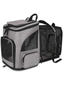 Pet Carrier, Cat Carrier, Handheld Pet Bag, Pet Transporter Backpack - Soft Sided Cat Carrier Medium For Cats And Small Dogs Up To 15 Lbs, Pet Carrier Bag, Airline Approved Travel Dog Carrier Cat Carrier Cat Bag - Multicolor - View 16