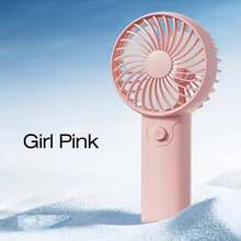 1pc Unisex Battery Operated Mini Portable Hand Fan, Stable Airflow, Suitable For Gift, Outdoor Travel, Beach, Home, Office, Daily Use (Batteries Not Included) - Multicolor - View 13
