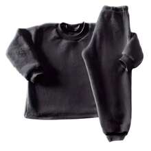 Warm Boy's Pajamas 2 To 14 Years Old Magerikids - Black - View 2
