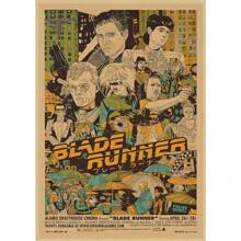 1 pezzo cartellone decorativo in tela da parete moderno con opera d'arte vintage del film Blade Runner 2049, ideale per decorare casa, sala, camera da letto, regalo opzionale con cornice
