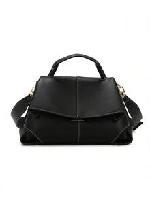 High-Quality Handbag | Unique Design Shoulder Crossbody Bag | Lightweight Luxe New Arrival Commuter Handbag For Women - Brown - View 6