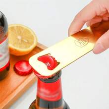 1pc Creative Gift Thick Metal Stainless Steel Beer Opener Bottle Opener