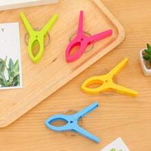 4pcs/8pcs Windproof Plastic Clothes Drying Clip, Multifunctional Anti Slip Clothes Drying Clip