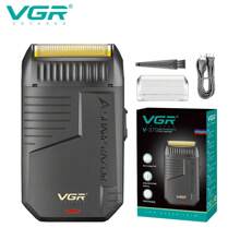 VGR VGR Shaver Electric Mini Portable Household Razor Plastic Rechargeable Travel Finishing Shaving Machine For Men V-375