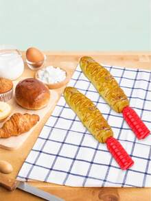 1PC Hot Dog Bun Driller For Grilling And BBQ Hot Dog Roll Maker Baking Tools Gadgets Baking Supplies Baking Tools Gadgets - Multicolor - View 7