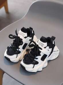 2025 Spring New Style Children/Kids Casual Sports Shoes Thick Sole Sneakers, Fashionable For Boys & Girls - Multicolor - View 2