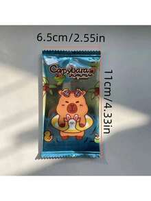 25/160 张水豚卡片，随机组合，5 张/包，内含 5 张卡片（收藏版），适合卡片收藏家、派对礼品、惊喜盲袋（款式随机） - 彩色 - 查看 8