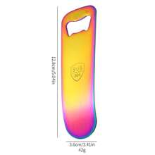 1pc Creative Gift Thick Metal Stainless Steel Beer Opener Bottle Opener