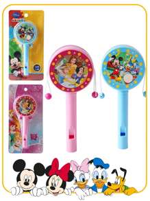 Disney Disney Princess Series,Mickey Mouse Plays The Rattle-Drum Toys.Rattle Bell Cartoon Rattle Drum Toy Kindergarten Baby Early Education Toy.Baby Early Education Toy Rattle Bell Cartoon Rattle Drum Baby Toy.