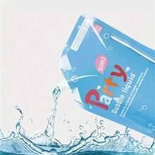 1Set100ml Concentrated Bubble Solution - 10x Concentrated Refill Liquid - Dilutes To Make 1L Bubble Solution, Suitable For Both Boys And Girls. Easily Mixable For Bubble Machines, Bubble Wands, Great Value Party Toy, Ideal For Themed Parties, Events, Ceremonies, Carnivals, Easter, Birthday Parties, Party Favors, Camping Trips, Carnival Kids, Foam, Party Favors Kids - Multicolor - View 4