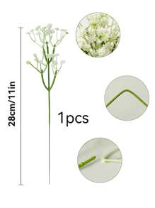 1/3/15/30 Piezas de Flores Artificiales Blancas de Respiración de Bebé. Estas Gypsophila Falsas Ofrecen un Toque Realista. Son Flores Artificiales. Para Arreglos Florales de Bodas, Decoración de Fiestas, Decoración de Cumpleaños, Decoración de Habitaciones, Decoración del Hogar, Decoración al Aire Libre. Decoraciones de Graduación, Plantas, Flores Falsas, Plantas Falsas, Accesorios de Dormitorio, Decoraciones de Boda.
