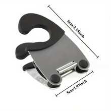 1 pezzo Supporto portautensili da cucina in acciaio inox - molletta classica da fissare al lato della pentola, portacucchiai resistente al calore, contenitore multiuso per riporre gli utensili da cucina, senza alimentazione elettrica, portacucchiai