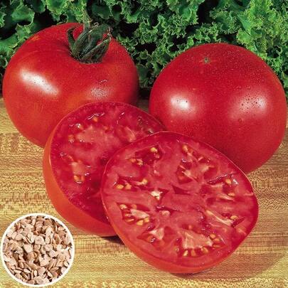 Pink Ponderosa Heirloom Tomato Seeds Large Tomato Fresh Sweet And Juicy