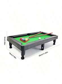Nuevo juego de mesa de billar/pool portátil, 2025 1 set. Juego de mesa para jugar en cualquier lugar, juego de mesa, regalo perfecto para cumpleaños, Navidad, Halloween