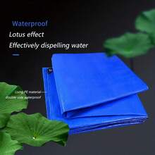 1件防水遮阳篷布，加厚型，适用于汽车、家居、露营、防雨、防护，是圣诞礼物和理想的新年礼物之选。 - 彩色 - 查看 5