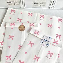 30/50/100 Stücke rosa Geschenkbeutel, 4.7"X6.7" Grifffläche Kraftpapier Einkaufstüten für Hochzeit, Geburtstag, Party, Basteln Geschenkverpackung - Verschiedenfarbig - Übersicht 3
