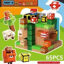 Set de 300 piezas de bloques magnéticos para juego de roles, juguete de aprendizaje interactivo STEM para aventuras creativas, regalo definitivo para niños y fanáticos de juegos interactivos - Multicolor - Ver 18