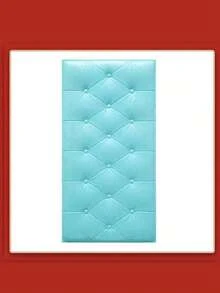 4片装3D立体自粘XPE泡沫墙纸，防水防潮仿皮纹理，床头防撞软垫墙贴，可重复使用和裁剪，适用于卧室和客厅墙面装饰，隔音加厚墙面，家居装饰墙纸 - 彩色 - 查看 16