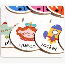 A Colorful Box With 52pcs Ladybug Letter Matching, Helping Ladybugs Find Their "Other Half", Decompression Game, Insect Letter Recognition Matching, Suitable For Christmas, Spring, Valentine's Day, Easter Gifts!