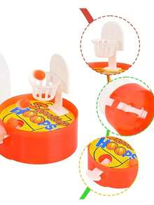 1/3/6/8/10/15/18pcs Mini Basketball Game, Finger Basketball Shooting Game, Basketball Party Favors, Desktop Basketball Hoop, Stress Relief Game, Space/Birthday Party Decorations, Party Favors, Filler - Multicolor - View 8